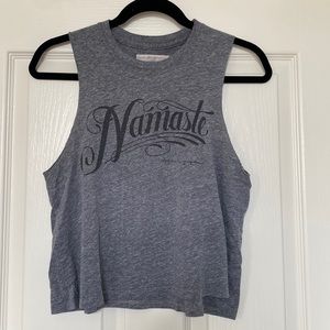 Cut-off work out tank top